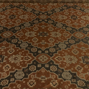 Swavelle Glastonbury Rust Brown Chenille Upholstery Fabric