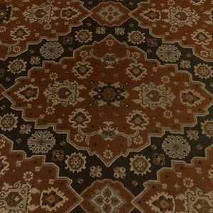 Swavelle Glastonbury Rust Brown Chenille Upholstery Fabric