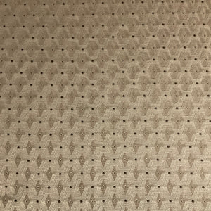 Swavelle Morse Code Cement Beige Diamond Upholstery Fabric