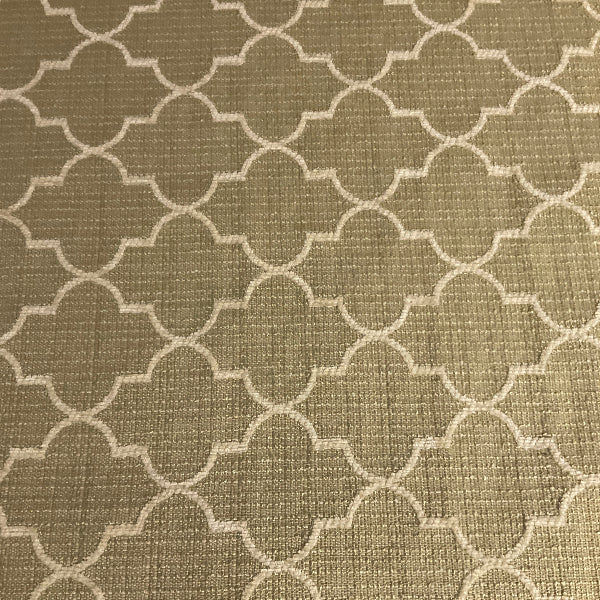 Swavelle Quarterfoil Celadon Green Upholstery Fabric