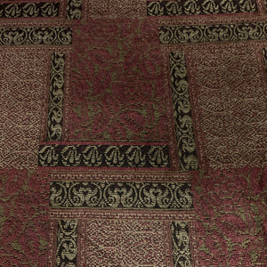 Swavelle Regal Scrollwork Pink Chenille Upholstery Fabric