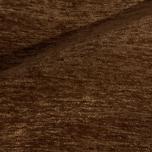 Swavelle Solid Brown Chenille Upholstery Fabric