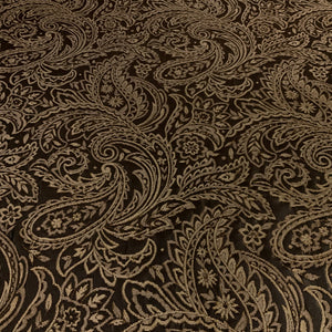 Swavelle Trepenga Cocoa Brown Paisley Upholstery Fabric