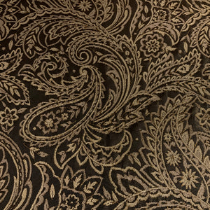 Swavelle Trepenga Cocoa Brown Paisley Upholstery Fabric