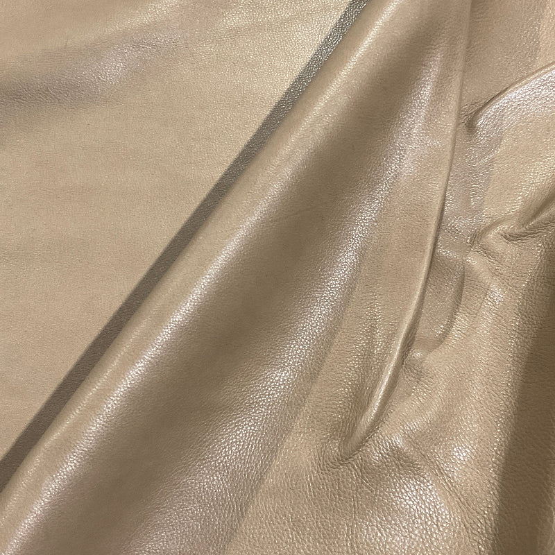 Tan Smooth Grain Leather Full Whole Cow Hide Upholstery