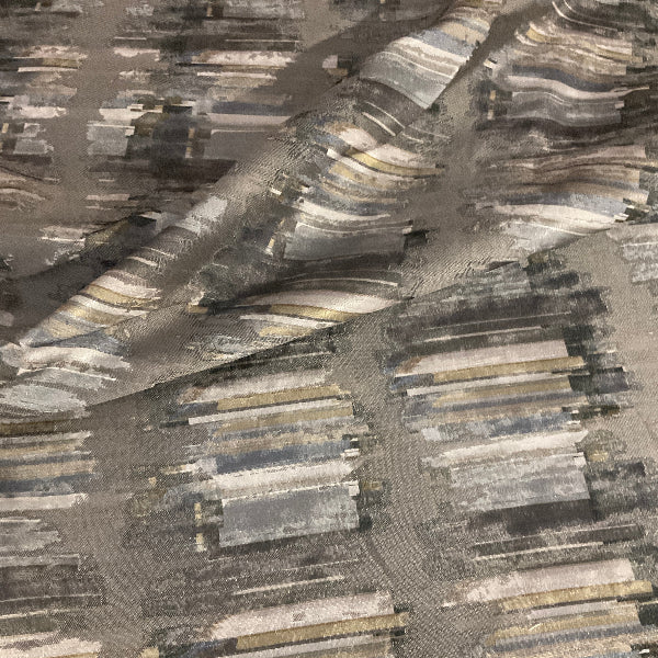 Textile Assoc Double Exposure Stone Gray Upholstery Fabric