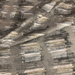 Textile Assoc Double Exposure Stone Gray Upholstery Fabric