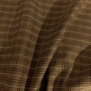 Tone on Tone Brown Check Design Upholstery Fabric