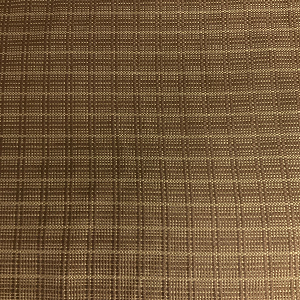 Tone on Tone Brown Check Design Upholstery Fabric