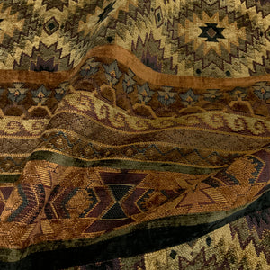 Trailride Saddle Southwest Design Upholstery Fabric