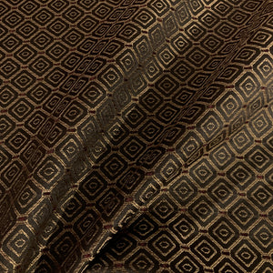 Turin Mahogany Diamond Design Upholstery Fabric