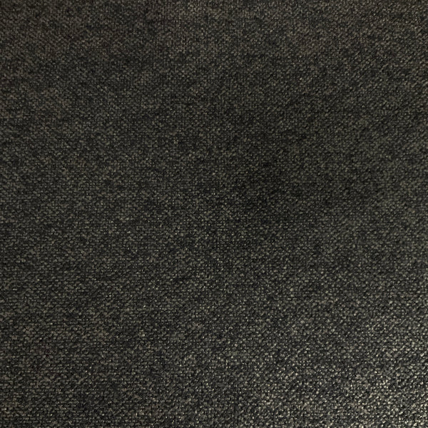 Valdese Mingle Ebony Black Gray Tweed Upholstery Fabric