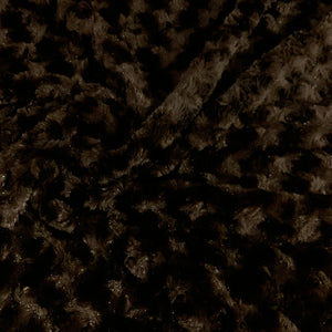 Winter Chocolate Ultra Soft Brown Designer Upholstery Fabric