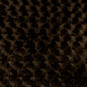 Winter Chocolate Ultra Soft Brown Designer Upholstery Fabric