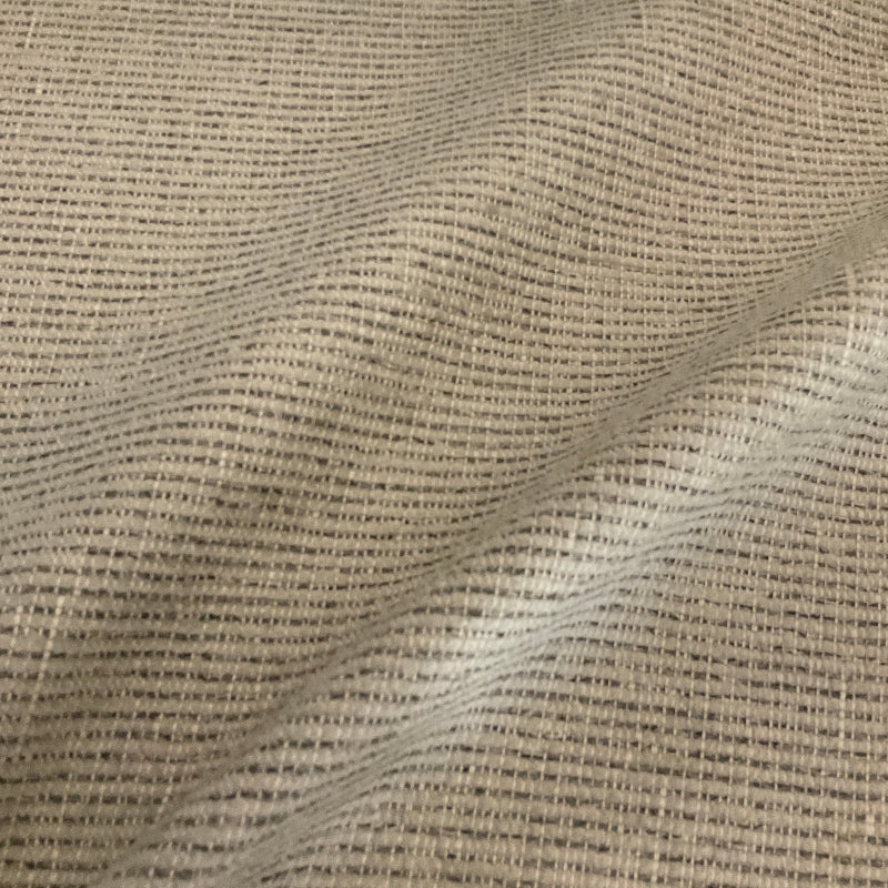 Zelnio Flax Taupe Textured Tweed Upholstery Fabric