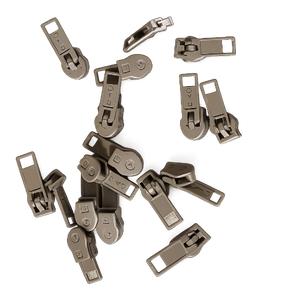 Beige 4.5 Upholstery Zipper Chain slides