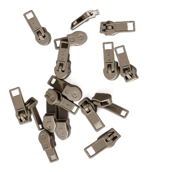 Beige 4.5 Upholstery Zipper Chain slides
