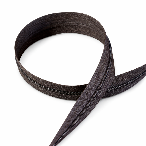 Brown 4.5 Upholstery Zipper Chain