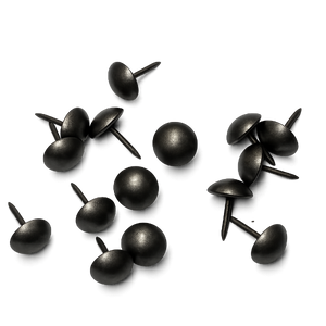 Dark Pewter Gray Decorative Upholstery Tacks - 100 ct