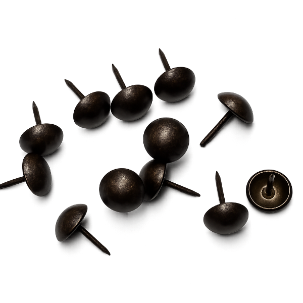 Old Gold Decorative Upholstery Tacks - 100 ct